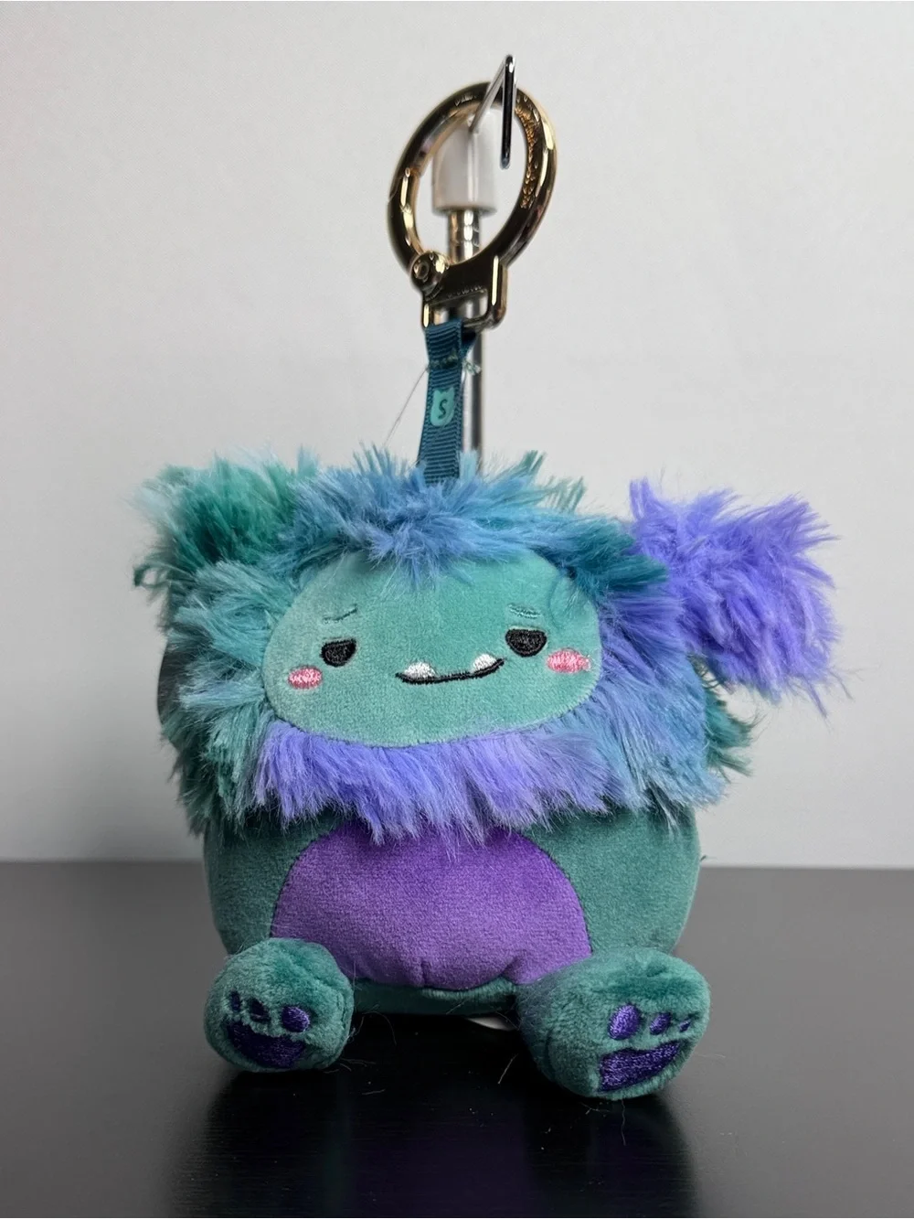 Squishmallows Mallow Moods Confident JT Plush Clip NWT
